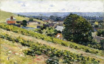 Giverny Painting - From the Hill Giverny Theodore Robinson